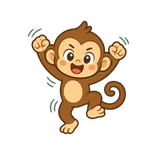 Ilustração do amigo Macaco